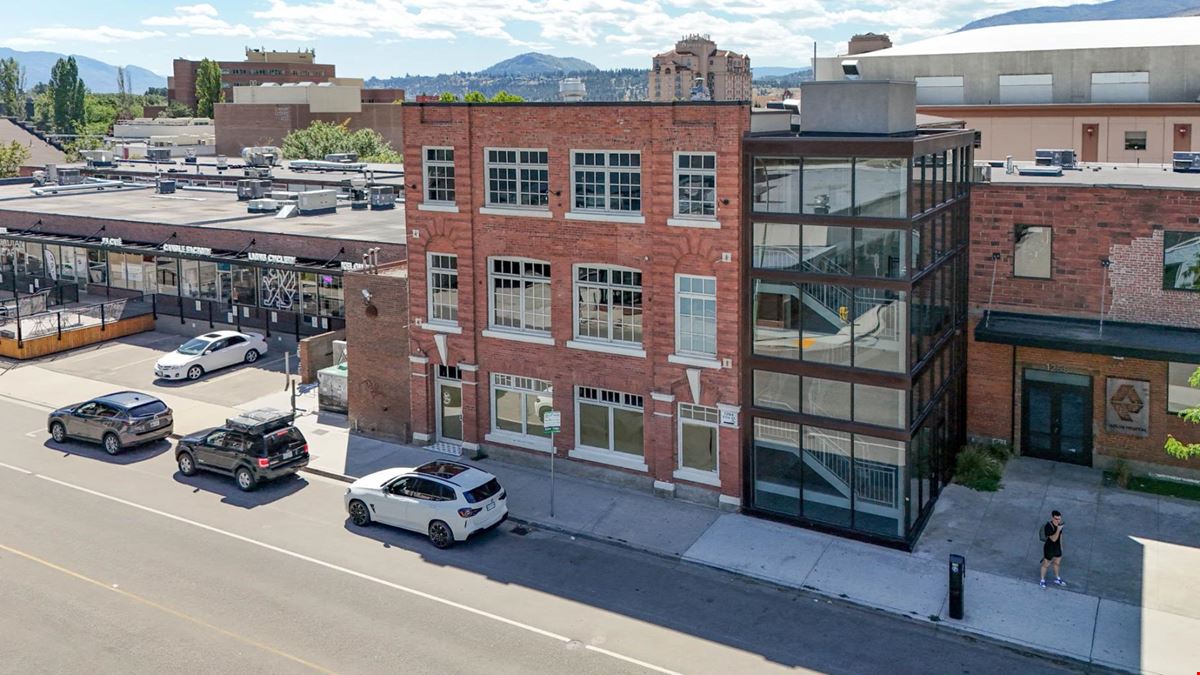 High profile commercial space available in the Old Cannery Building.