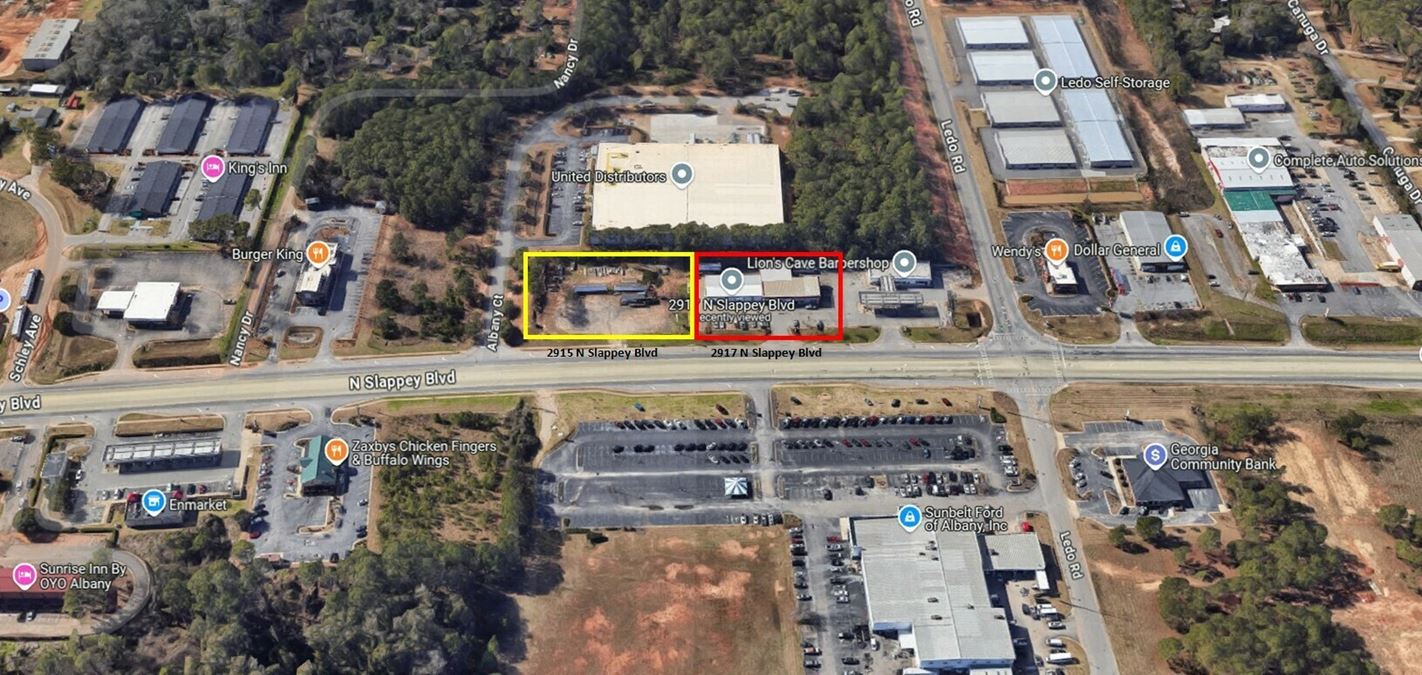 Busy Retail Corridor - 2 Lots