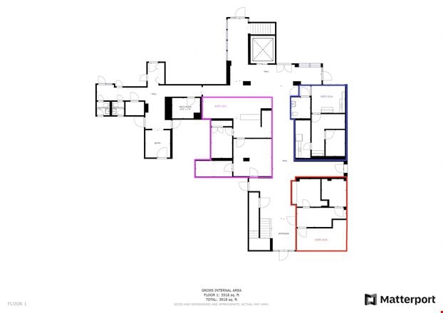 Preview of Office space for Rent at 14 W Jordan Street Suite 110B