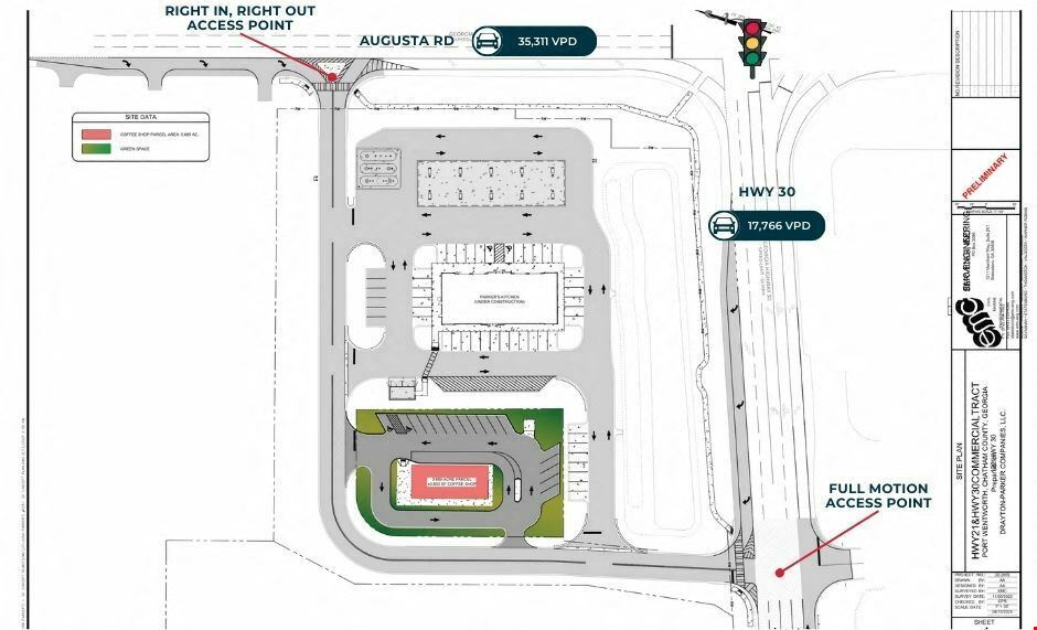 0.69 Acre Prime Retail Pad | Adjacent to Parker's