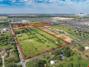 5-41 Acres: 5134 Katy Hockley Rd & Stockdick School Rd, Katy, TX 77493