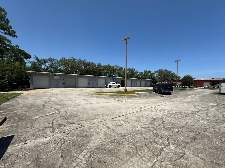 Warehouse with Fenced/Cleared Yard