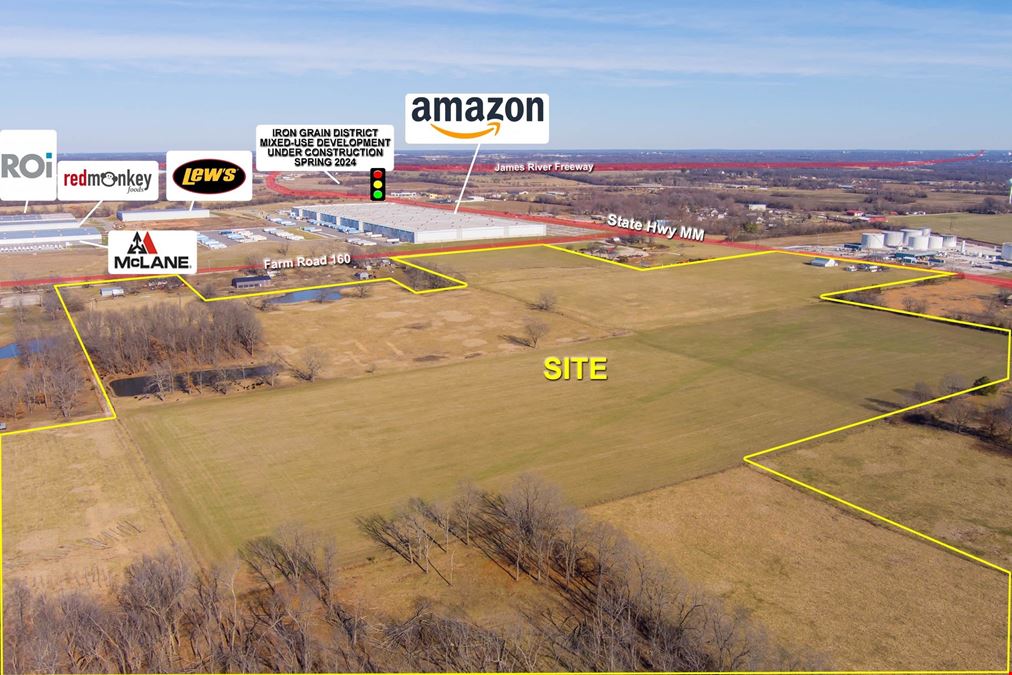 Development Land For Sale at Farm Road 160 and State Hwy MM