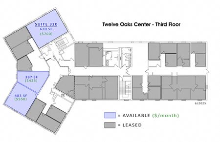 Preview of Office space for Rent at 1801 Oberlin Road
