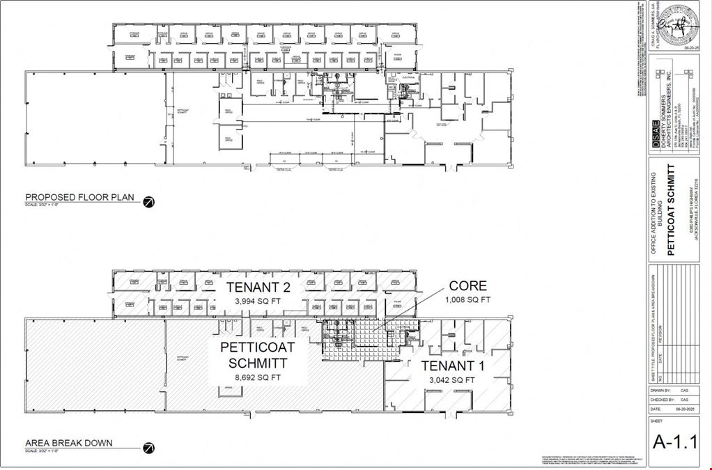 Recently Renovated Office Space With Parking 8,000 SF Max. 