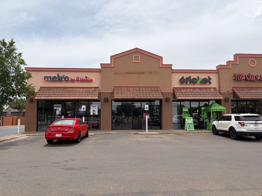 High-Traffic Retail Center near Texas Tech