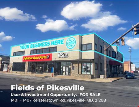 Preview of Office space for Sale at 1401-1407 Reisterstown Road