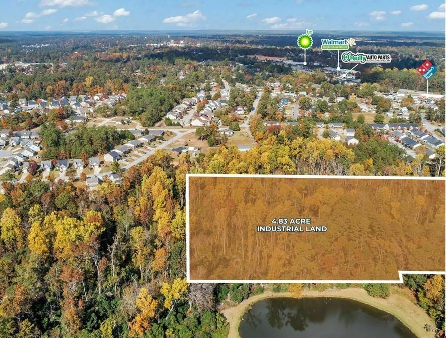 4.83 Acres | M-1 Zoned | 0.5 Miles to I-20