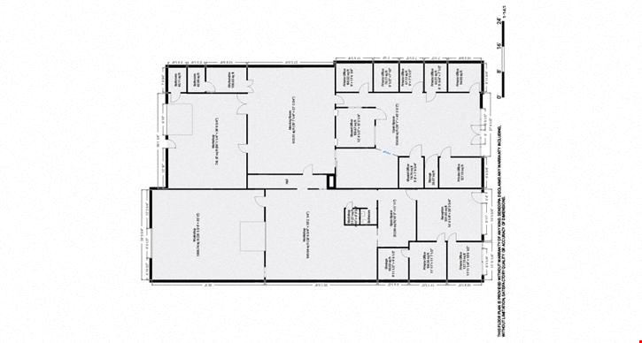 ±7,300-SF Single-Story Commercial Building with Excellent Visibility