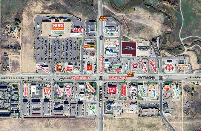 Preview of Retail space for Rent at 104th Avenue & Chambers Road, Lot 9A -  NEC 