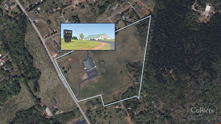 Well-Maintained ±15,577 SF Building on 22.40 Acres