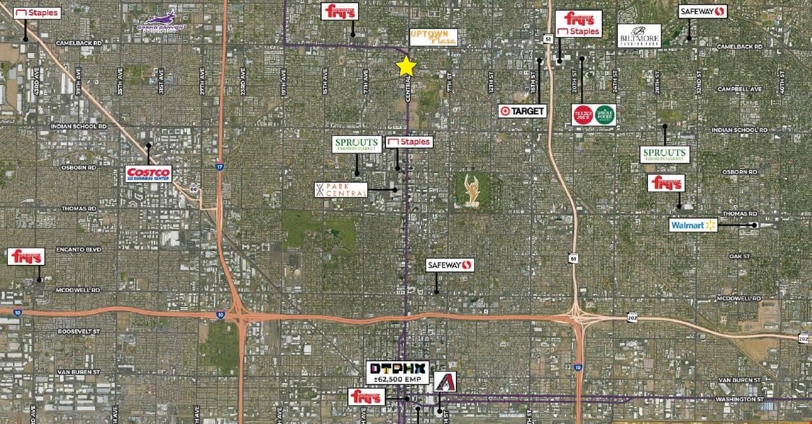 Central Ave & Highland Ave | NWC