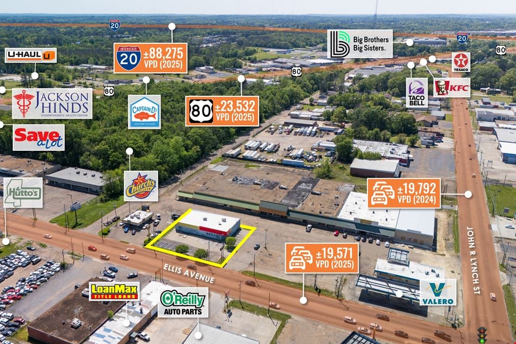 REIT Sale | Former Advance Auto Parts | 19K VPD | Jackson, MS