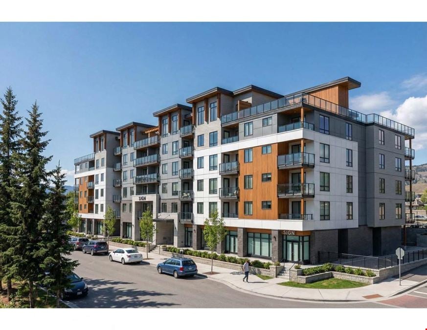 State-of-the-art, commercial units in a brand-new mixed-use complex 