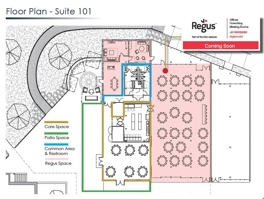 Turnkey Restaurant & Kitchen Space | Drayton Mills Marketplace | ±2,269 SF