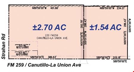 Preview of VacantLand space for Sale at 230 Farm to Market Road 259