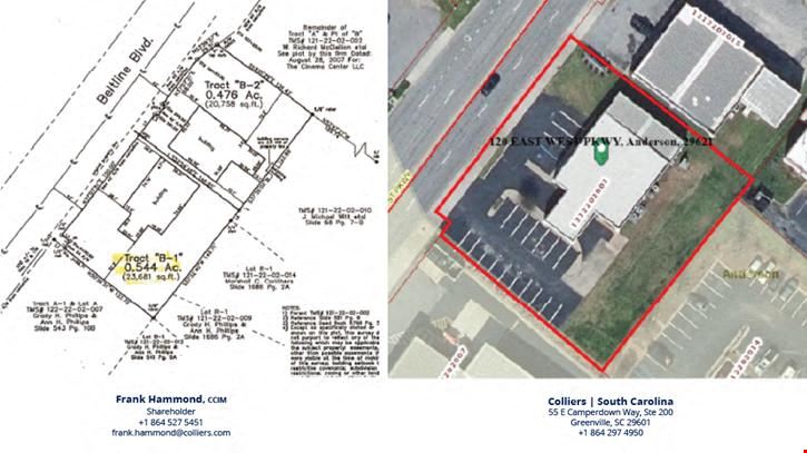 ±4,200-SF Office Building off Clemson Boulevard in Anderson, South Carolina