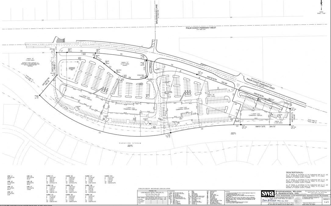 Palm Coast Retail Outparcel - 0.76 Acres - Fast Food Site