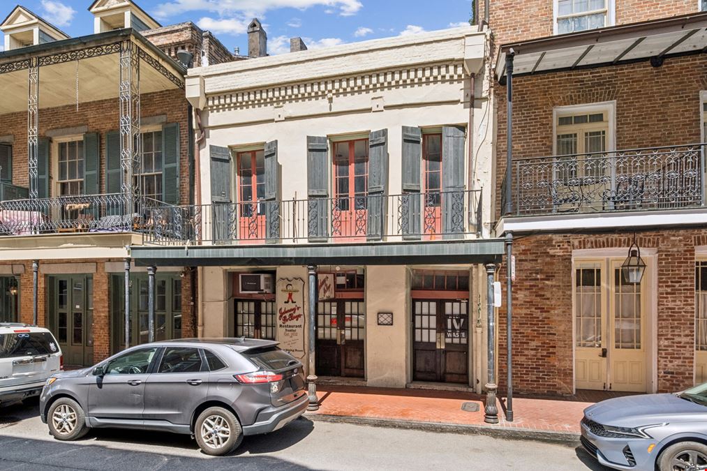 Iconic French Quarter Restaurant Property