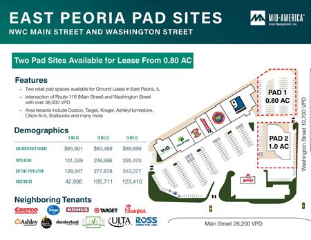 Preview of Retail space for Rent at  NWC Main Street and Washington Street