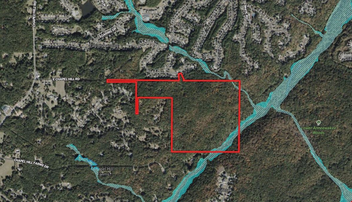 East Chapel Hill - 105 Acres Planned for 163 Future Lots