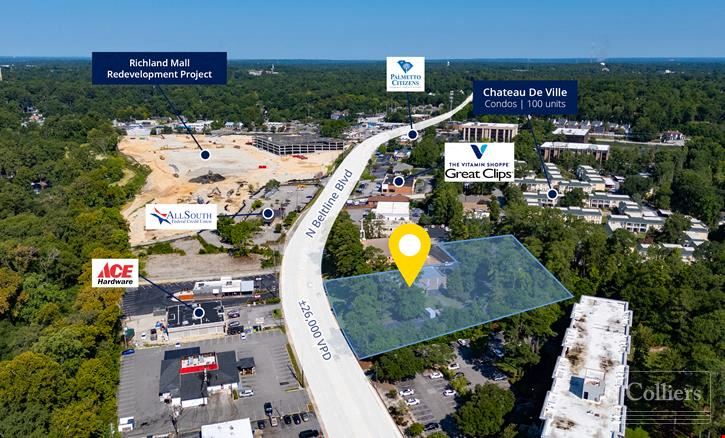 ±2-Acre Development Opportunity in Highly Desirable Forest Acres Submarket | Columbia, SC