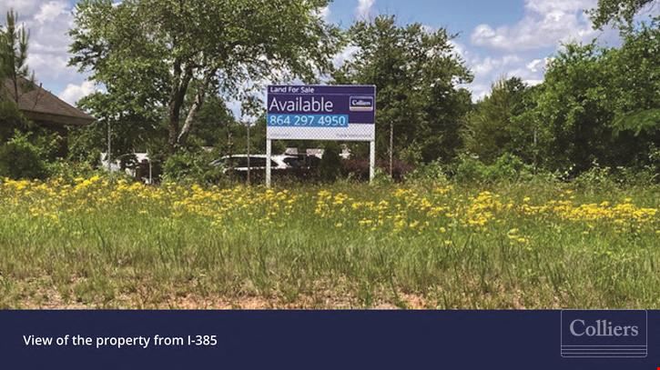 ±0.14-Acre Parcel For Sale with I-385 Signage Opportunity