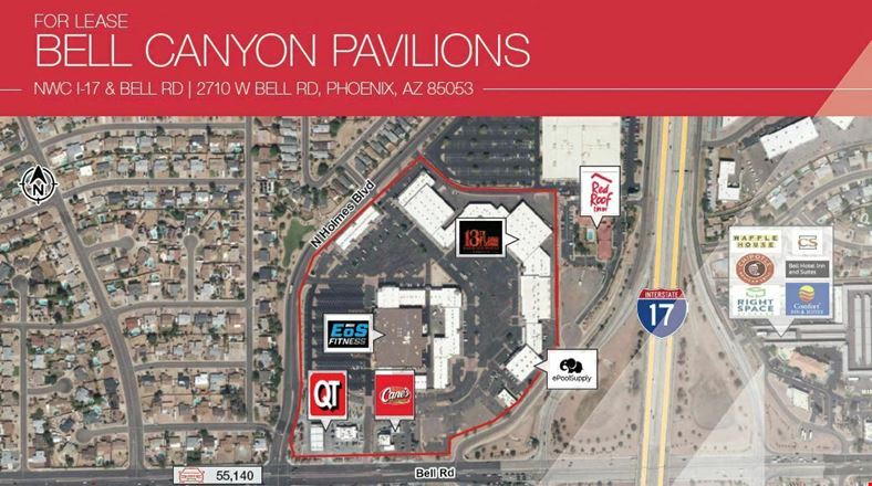 Preview of Retail space for Rent at 2710 West Bell Road