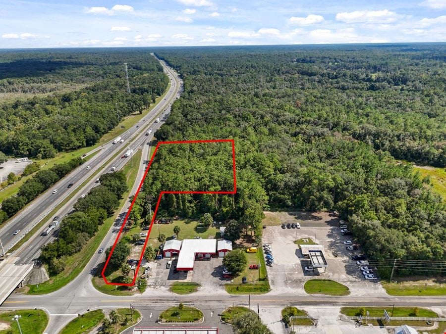 Prime Commercial Highway Land in Historic Micanopy