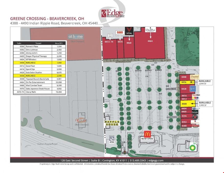 Greene Crossing Shopping Center