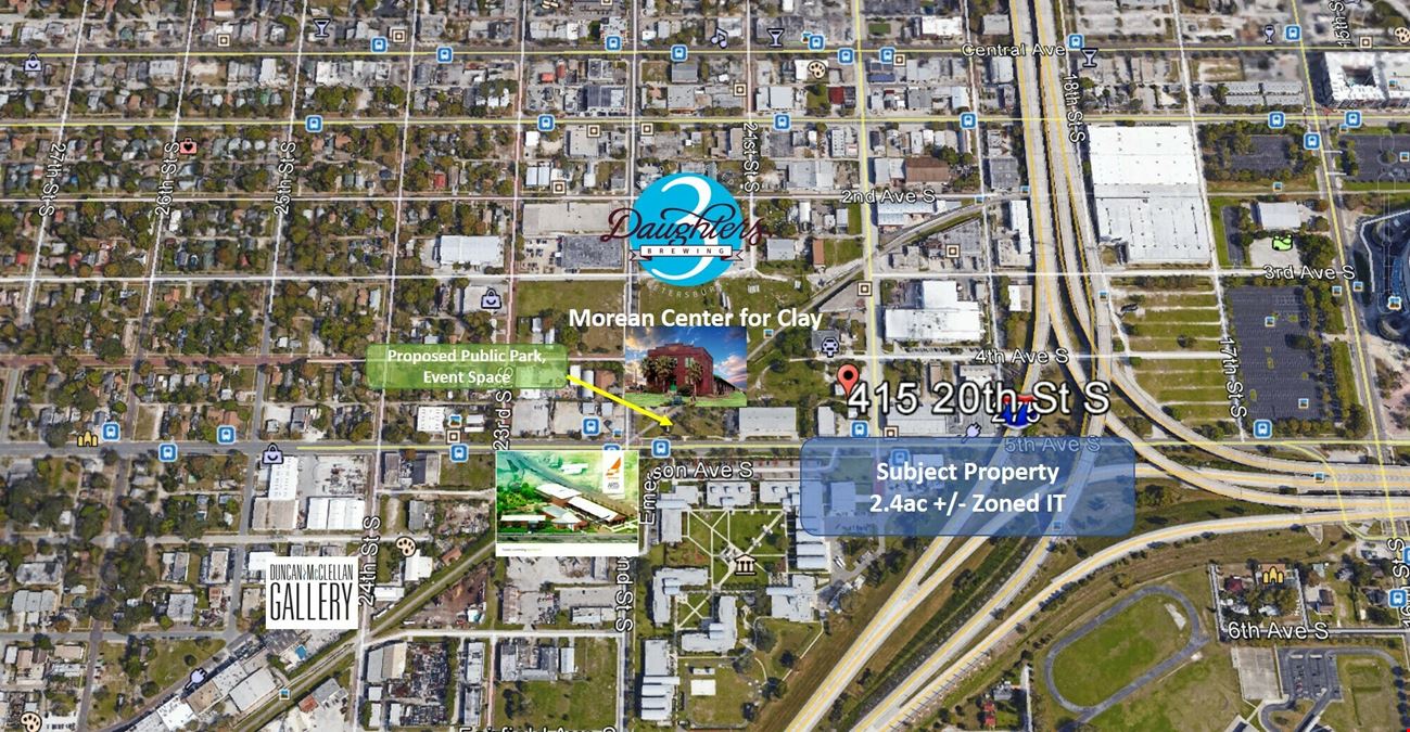 Sunline St Pete Warehouse Arts District Development Site