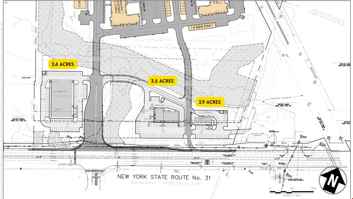 Clay Development Pad Sites