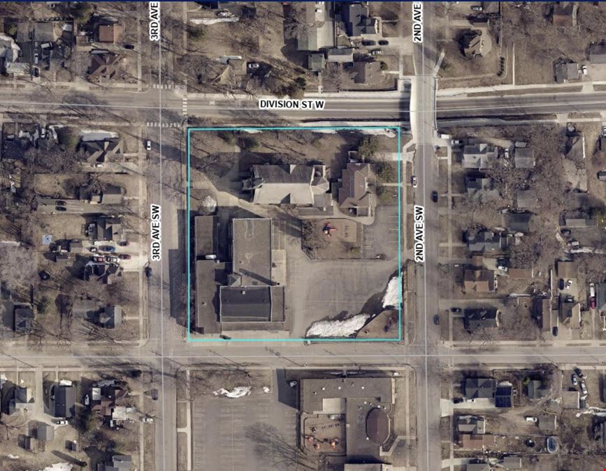 Unique City Block Re-Use or Development Opportunity in Faribault