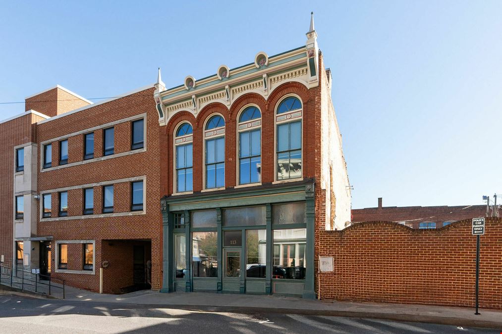 FLEXIBLE MIXED-USE BUILDING IN HISTORIC DOWNTOWN STAUNTON