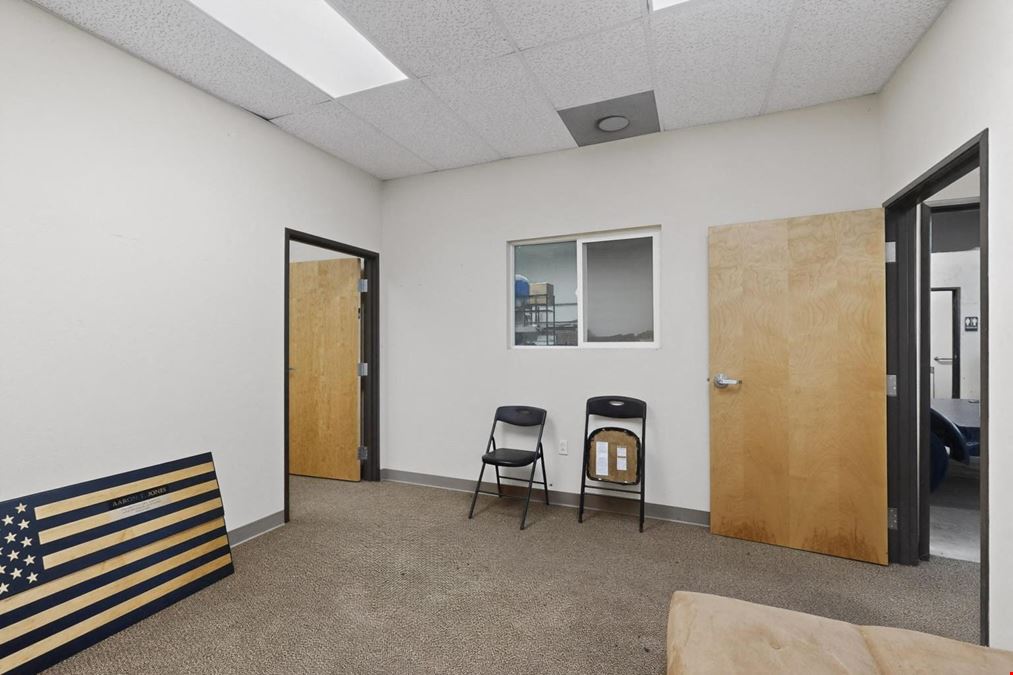 RARE WAREHOUSE WITH GATED & PAVED YARD