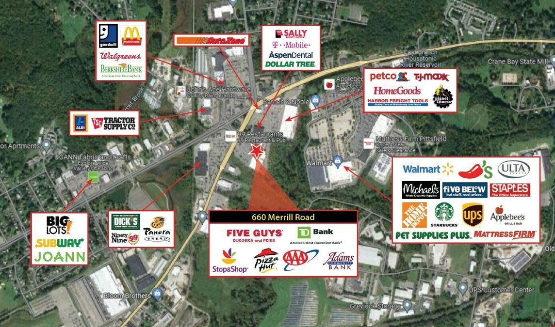 Stop & Shop Plaza Pittsfield MA