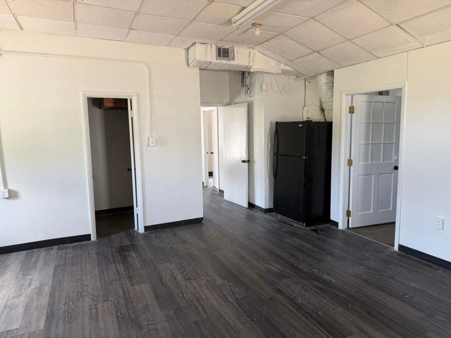62 Barnes St – Office, Quonset Hut + Fenced Yard