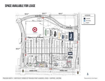 Preview of Retail space for Rent at NEC Prasada Pkwy & Waddell Rd