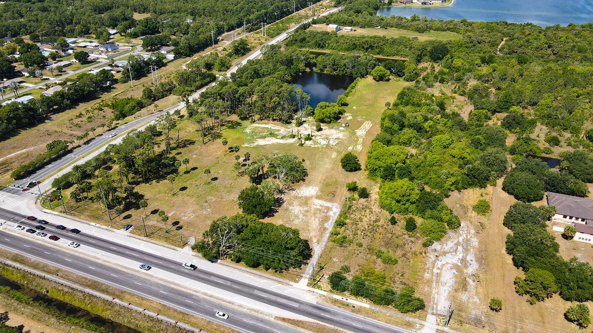 9.65+- Acres Commercial Acres in Major  Growth Area-Minton Road West Melbourne Florida