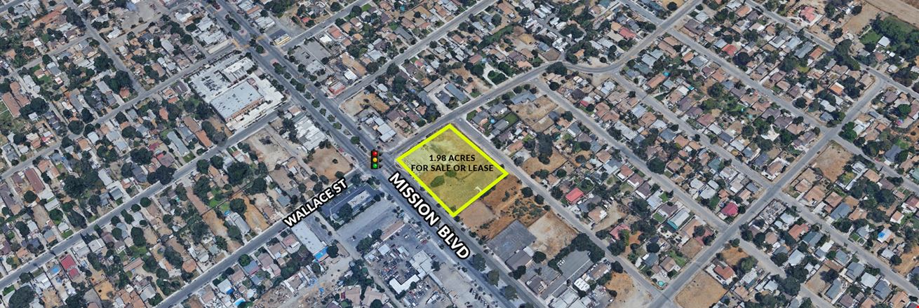 Preview of VacantLand space for Rent at 5393 Mission Blvd