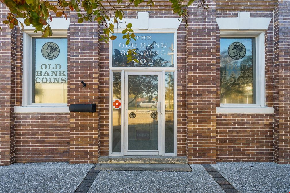 Historic Lynn Haven Bank Building | 7,360 SF Mixed-Use Redevelopment Opportunity in Downtown Core