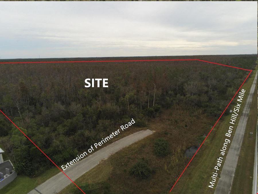 Desirable 3.82 acre Parcel on Ben C Pratt/Six Mile Cypress Parkway