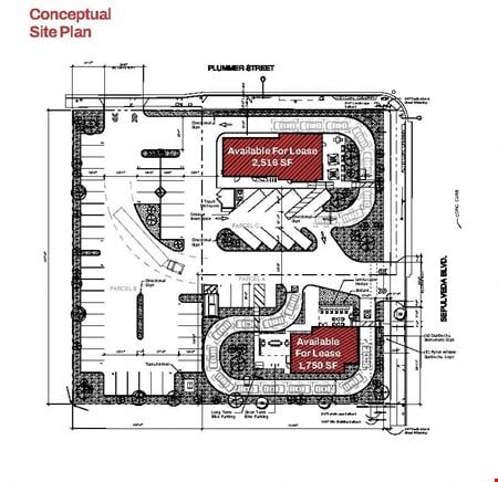 Preview of VacantLand space for Rent at 9441-9459 Sepulveda Blvd & 15400 Plummer St