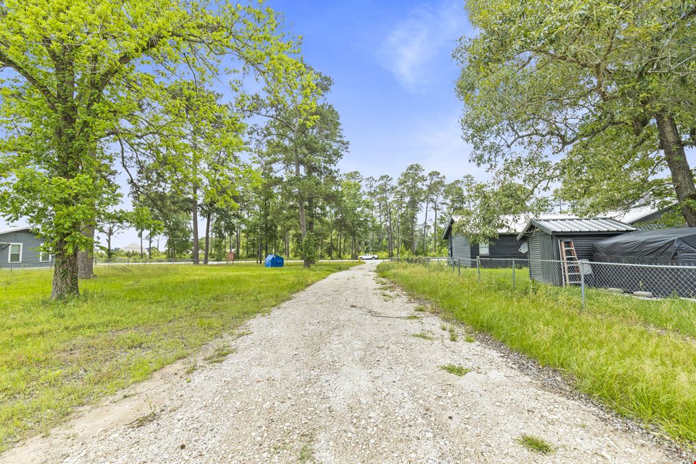 2 Acres for Lease | Prime FM 3083 Frontage Land in Conroe, TX – High Visibility & Easy Access