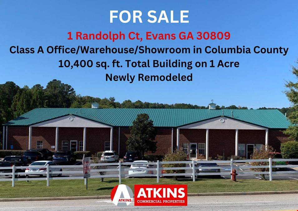 Class A Office / Warehouse / Showroom in Columbia County