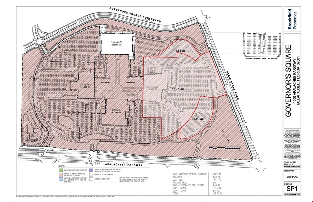 Governor’s Square Mall Former Sears
