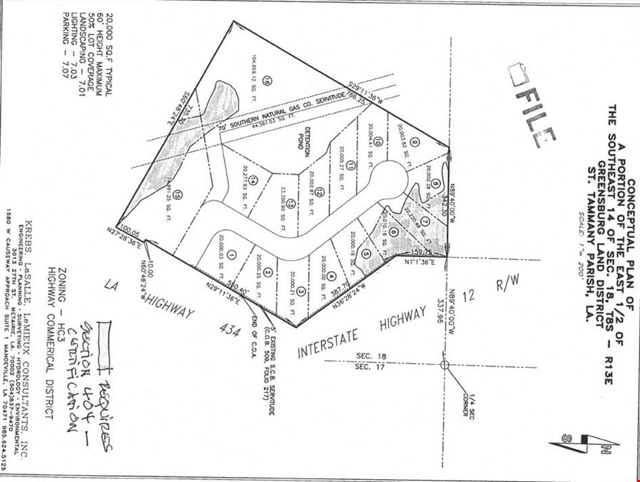 Lacombe I-12 Acerage