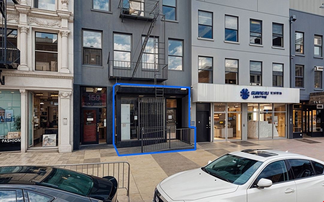 1,750 SF | 159 Bowery | Renovated Retail Office Space for Lease
