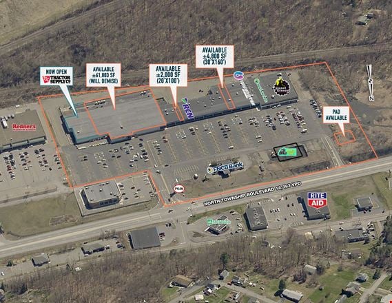 Preview of Retail space for Rent at 1874 North Township Boulevard