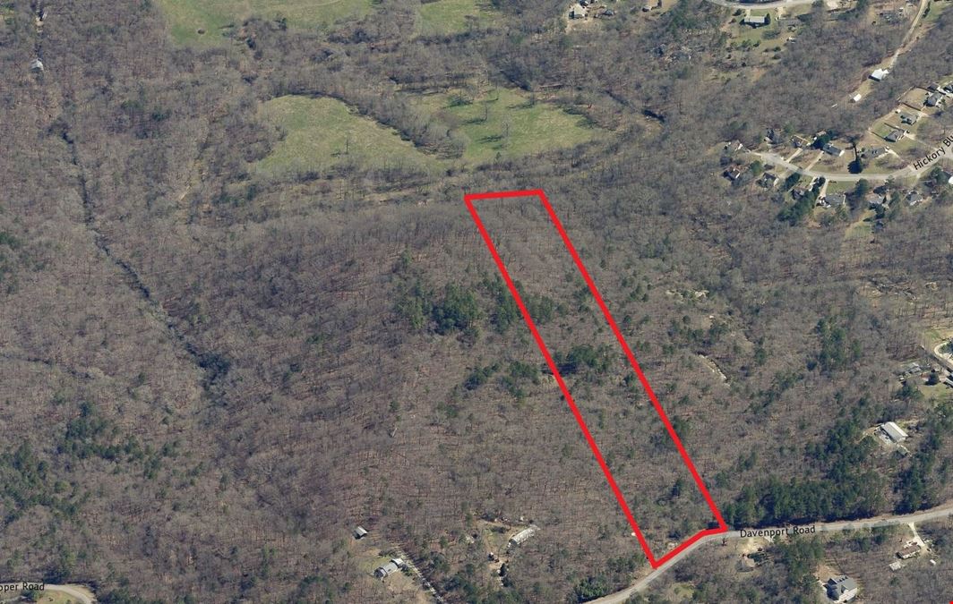 18 Acres on Davenport Rd